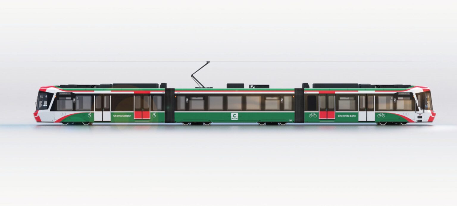 Visualisierung eines Citylink-zuges