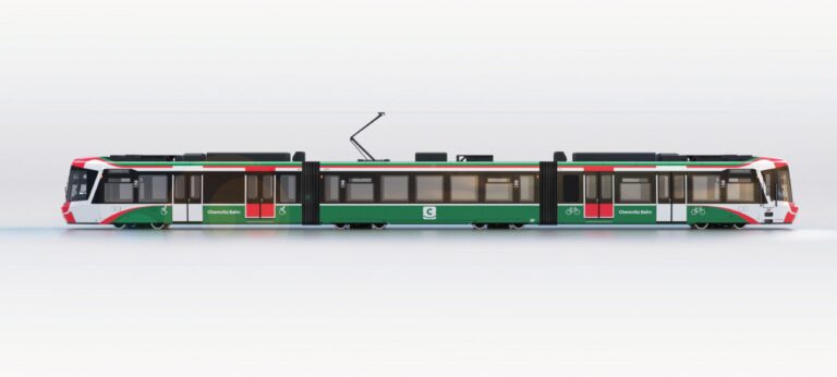 Visualisierung eines Citylink-zuges