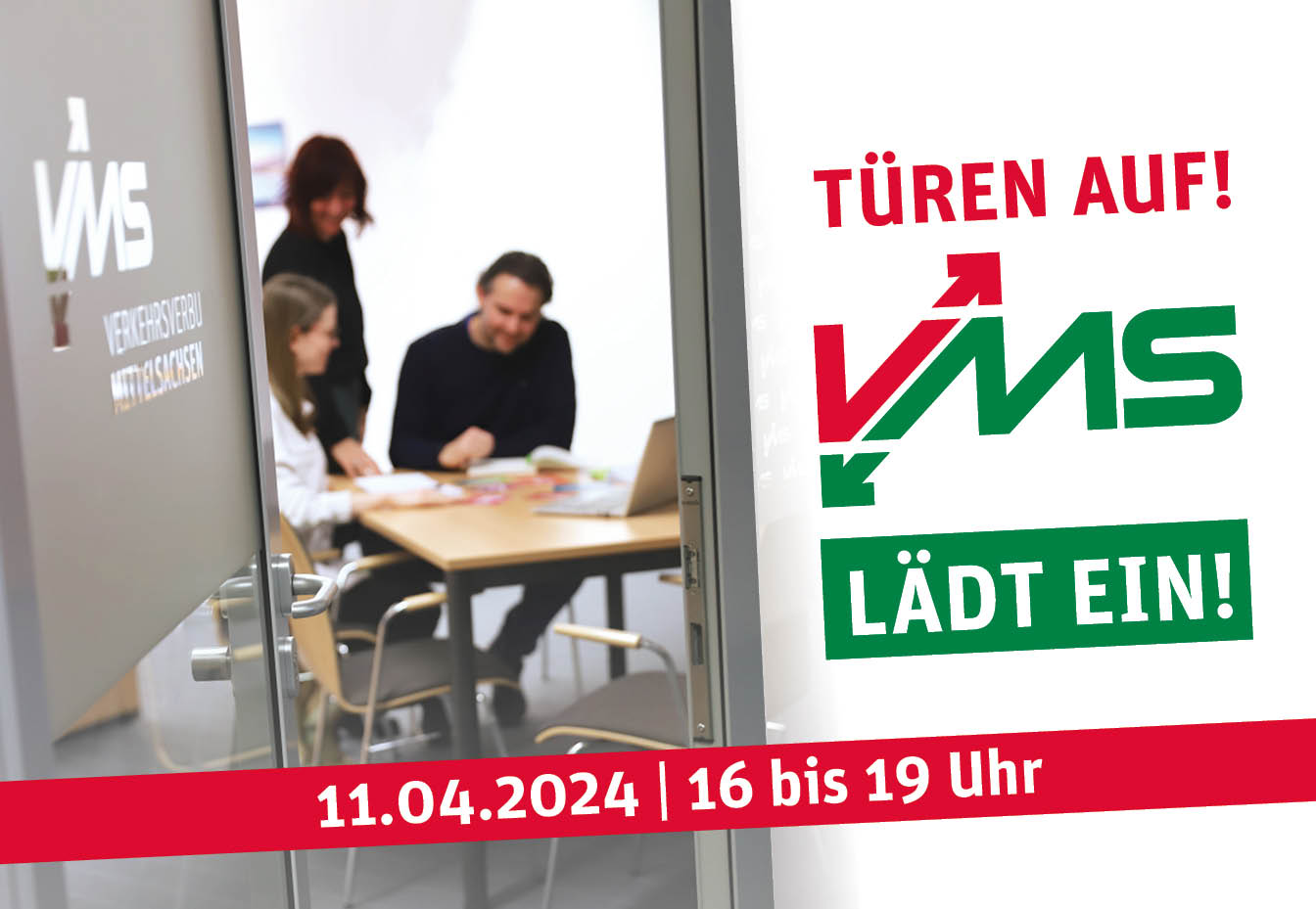 Türen auf! Blicken Sie am 11. April hinter die Kulissen des VMS.