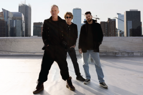 Promo-Foto von Sting und Band
