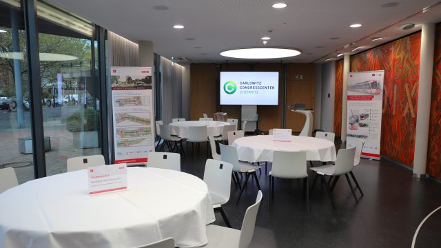 Innenaufnahme des Carlowitz Congresscenters Chemnitz