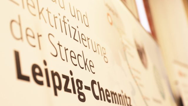Bahngespräch – Pressemitteilung VMS Bahngespräch - elektrifizierung der Strecke Chemnitz-Leipzig